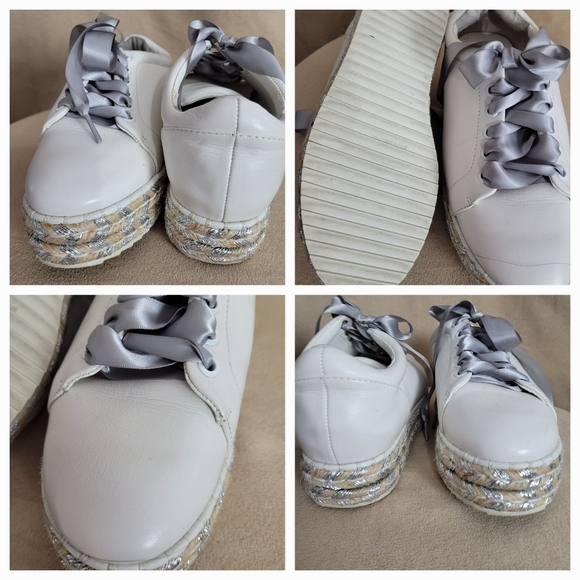 Leather Sneakers / 7.5 - Picture 8 of 8